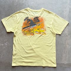 California Tシャツ 古着 90s ダイダイ Hanes 緑 イエロー - メルカリ