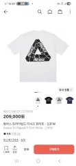 パレス トライ 립 Tシャツ 白 23FWのサムネイル