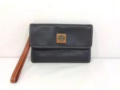 26g-612k【中古】DOONEY&BOURKE ドゥーニー＆バーク　財布　ポーチ　リストレット　ウォレット　ブラックのサムネイル