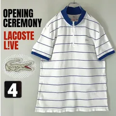 【激レア2019限定】LACOSTE L!VE × Opening Ceremony★モックネック ハーフジップポロ★4 JP/L    #2606J015のサムネイル