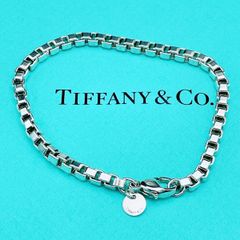 訳あり Tiffany&Co. シルバー925ベネチアンブレスレット 19cm - メルカリ