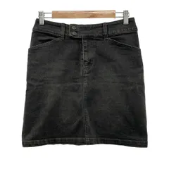 VIVIENNE TAM(ヴィヴィアンタム) ミニスカート サイズ0 XS レディース美品  - 黒×ダークグレー×ライトピンク デニム/刺繍/ドラゴンのサムネイル
