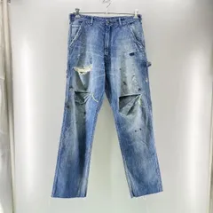 【中古】SAINT MICHAEL DENIM PANTS PAINTER インディゴ サイズM SM-YS8-0000-051　セントマイケル[24]のサムネイル