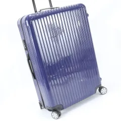 美品 リモワ サルサ 4輪 スーツケース キャリーケース バッグ 出張 旅行 ブルー 大容量 トランク メンズ レディース RIM ED9-4【中古】のサムネイル