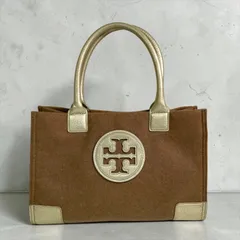 Tory Burch トートバッグ ブラウン ゴールド
