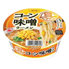 【佐乃屋】「12個」　サンポー食品　具ダク コーン味噌ラーメン　76g 　12個　1箱のサムネイル