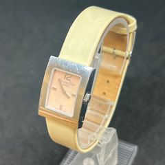 稼働◎新品電池◎ベルト交換済 Dior マリス クォーツ D78-109 ピンク