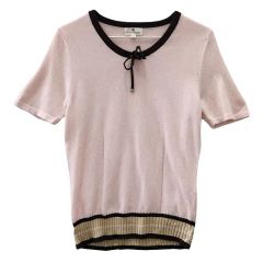 平成 y2k クレージュ courreges ロゴ刺繍 ハイネックニット 水色