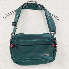 Samsonite　サムソナイト　ショルダーバッグ　ターコイズブルー　エメラルドグリーン　古着のサムネイル