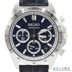 SEIKO セイコー V157-0DK0 メンズ 腕時計 ブルー 青 稼働 - メルカリ