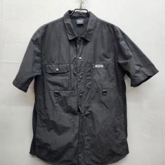 ROYAL NAVY ミリタリー半袖シャツジャケット 半袖 ブラックサイズ2 