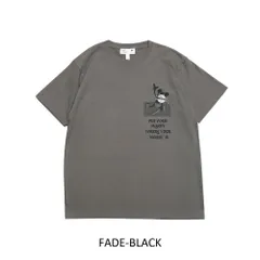 [ quolt ] NOT-MOUTH TEE クオルト Tシャツ  901T-1938 / FADE-BLACKのサムネイル