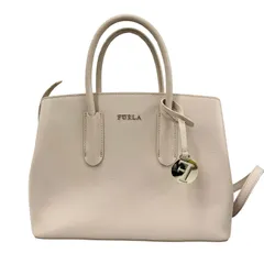 186005 現状品 Furla フルラ 2Way ハンドバッグ ショルダーバッグ ピンクベージュ系のサムネイル