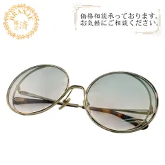 Chloe クロエ CH0037SA ラウンドシェイプ HANAH メタル サングラス ゴールド ユニセックスのサムネイル