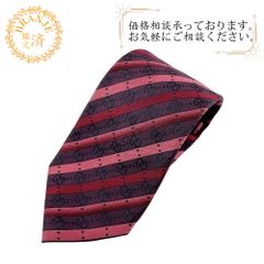 グッチ GUCCI ネクタイ ネイビー 花柄 フラワー 青 ブルー スーツ 紺