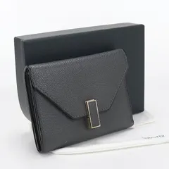 Valextra ヴァレクストラ イジィデ　ウォレット 三つ折り財布 カーフ【中古】 レディースのサムネイル