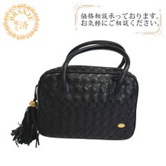JRA アンクジェト クロコダイル 本革 2way ハンドバッグ ショルダー 黒 