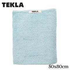 TEKLA 페이스 타올 50 × 80cm AQUA면 100 % 고흡수 코튼 타월 북유럽 심플 데일리 부드러운 고급 타월