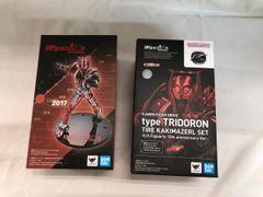SHFiguarts 가면 라이더 드라이브 타입 트라이 드론 타이어 카키마제르 세트 SHFiguarts 15th