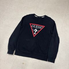 希少‼️90s USA製 GUESS スウェット XL フルーツオブザルーム 紺