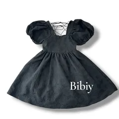 bibiy パフスリーブ 黒 ミニワンピース 2026年最新】bibiy ワンピース 黒の人気アイテム - メルカリ