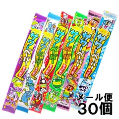 やおきん サワーペーパーキャンディ 30個 （6種類×各5個）メール便のサムネイル