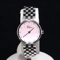 ITVWOL27DIB4 DIOR ディオール バギラ ダイヤ12P QZ CD092110 レディース 腕時計 ピンク文字盤 シルバー SSのサムネイル