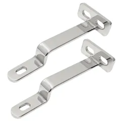 ファイブスターギガ 低床用 フォグランプステー フォグステー 外装 2個セット 厚さ9mm 外装 ステンレス デコトラ ファイブスター ギガ 高床 用 カスタム ドレスアップのサムネイル