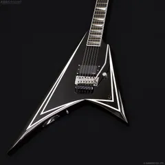 [新品] ESP Edwards　E-ALEXI SAWTOOTH [Black with White Pin Stripe]のサムネイル