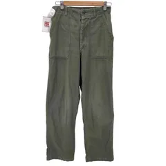 ユーエスアーミー U.S. ARMY 米軍 60S Trousers Cotton Sateen  OG-107 TYPE1 コットン サテン ユーリティー ベイカー パンツ  メンズ  30×33のサムネイル