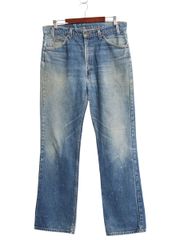 70s Levi's 517 デニムパンツ 黒カン 66後期 ボタン裏2 濃紺 - メルカリ
