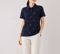 95 LOUIS CASTEL ルイカステル カラ 半袖 Tシャツのサムネイル