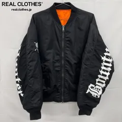 Supreme×Bounty Hunter/シュプリーム×バウンティハンター【23AW】 MA-1/ジャケット/ブラック/XLのサムネイル