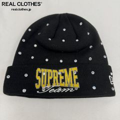 Supreme×NEW ERA/シュプリーム×ニューエラ【21AW】Rhinestone Beanie