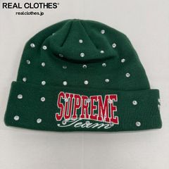 Supreme ビーニー New Era ラインストーン Beanie ブラック - メルカリ