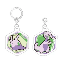 【アイアップ】ポケモン アクリルマーカーチャームセット vol.5 ヌメラ＆ヌメルゴン