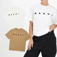 【大人もOK】MARNI マルニ キッズ Tシャツ M002MV M00RF レディス サイズ 12Y 14Y ブランド ホワイト 白 ベージュ プレゼントのサムネイル