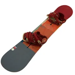 Burton custom 60 スノーボード バートン ビンディング付き Victoria 2015 WAX FUTURE MONTANA 中古 C11307064のサムネイル