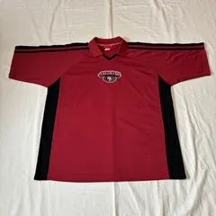 00s NFL ポロシャツ 49ers サンフランシスコ・フォーティナイナーズ レッド XL表記のサムネイル
