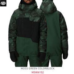 Lサイズのみ スノーウェア ジャケット メンズ 25-26 686 Geo Insulated