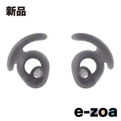 ELPA エルパ まわりの音も聞こえるイヤーピース カナル型イヤホン用  クリアブラック OEP-P CLBK (2662213)のサムネイル