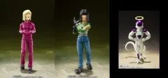 未開封 shf ドラゴンボール 人造人間 18号 & 17号 & フリーザ 復活