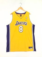 リーボック NBA コービー・ブライアント レイカーズ 8 ユニフォーム L
