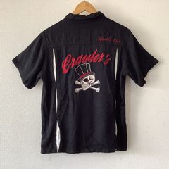 Schott N.Y.C. 半袖ワークシャツ スカルプリントMサイズ - メルカリ