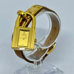 希少・ヴィンテージ】トキオクマガイ ベルトモチーフ 腕時計 ゴールド