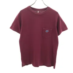 SCYE BASICS サイベーシックス 日本製 半袖 Tシャツ 36 パープル系 鹿の子地 ポケT メンズ 古着のサムネイル