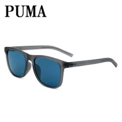プーマ PUMA PU0502SA 003 サングラス アジアンフィット メガネ 眼鏡 UVカット 紫外線カット メンズ レディース ブルー グレーのサムネイル