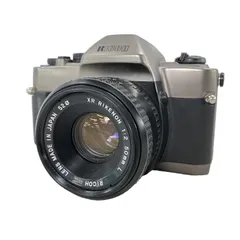美品 RICOH XR-8 フィルム一眼 箱付 RIKENON 50mm F2 RICOH XR-8 SUPER XR RIKENON F2 50mm L Kマウント フィルム一眼レフ