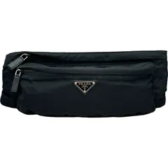 プラダ PRADA ウエストバッグ 2VL132 ブラック ナイロン メンズ ウエストバッグのサムネイル