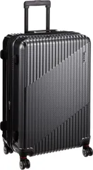 【UC004】中古品 [ エース ] スーツケース クレスタ エキスパンド機能付 06318 93.0L 67cm 4.8kg 06318 01 ブラックカーボンのサムネイル